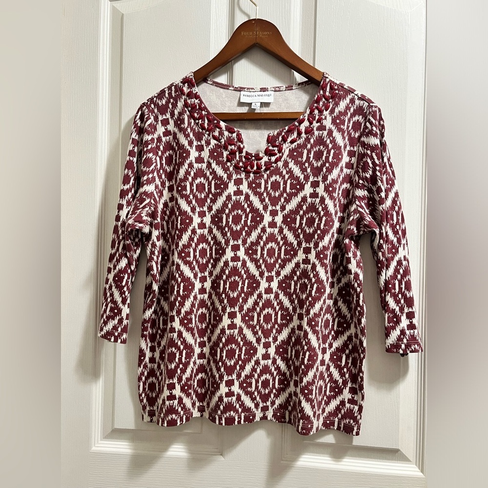 Rebecca Malone sequin top